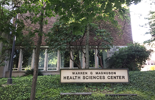 Health Sciences Center Entrance